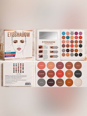 Santee Eyeshadow Palette 30 Color Makeup Palette | Brand New